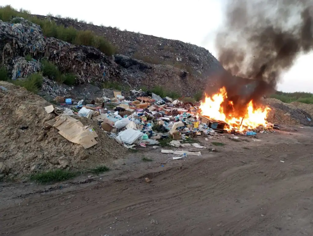 На полігоні у Павлограді знову зафіксували підпали: очевидці бачили групу підлітків