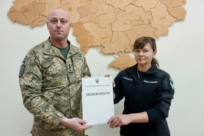 Генштаб ЗСУ та павлоградський кінологічний загін «Антарєс» уклали Меморандум про співпрацю