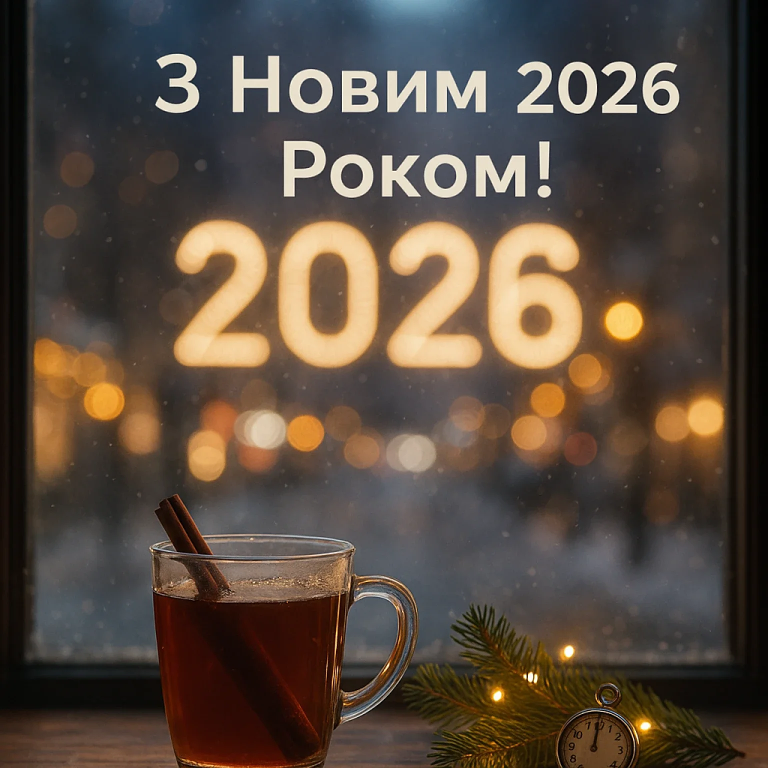 Привітання з новим роком 2026