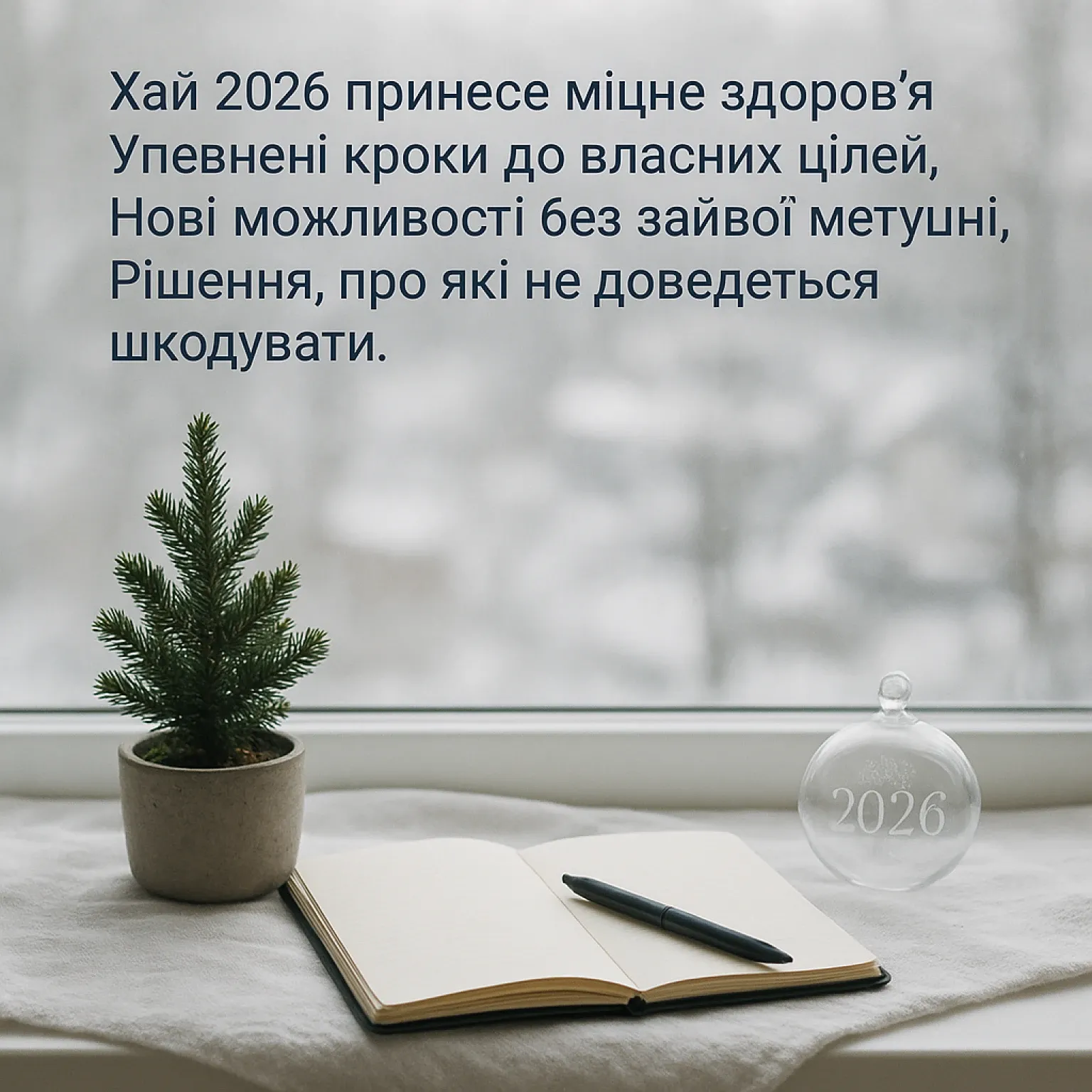 Привітання з новим роком 2026