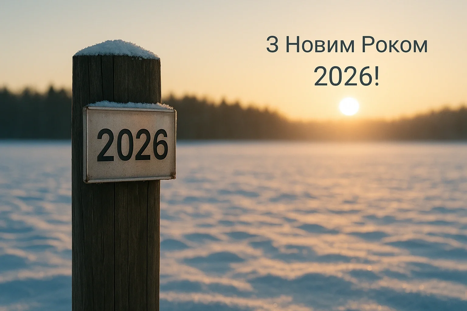 Привітання з новим роком 2026