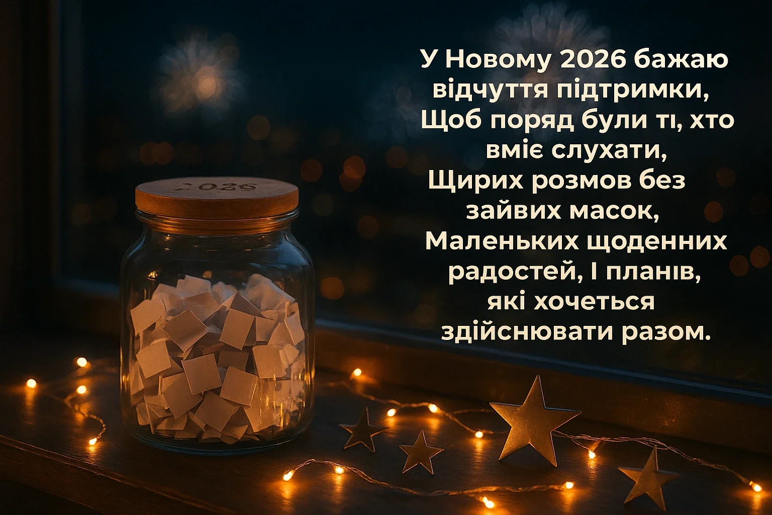 Привітання з новим роком 2026