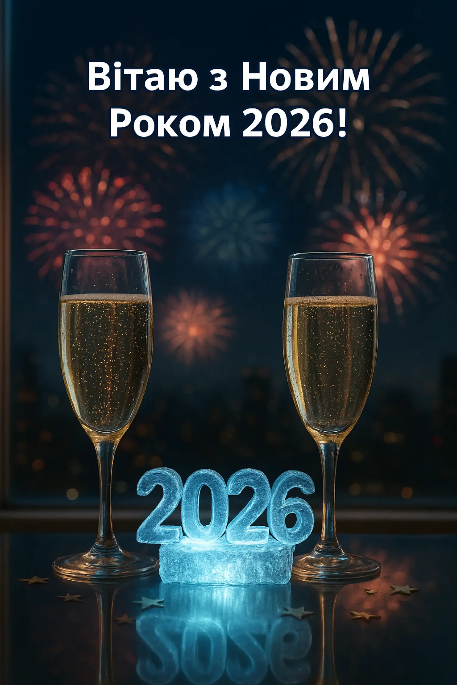 Привітання з новим роком 2026