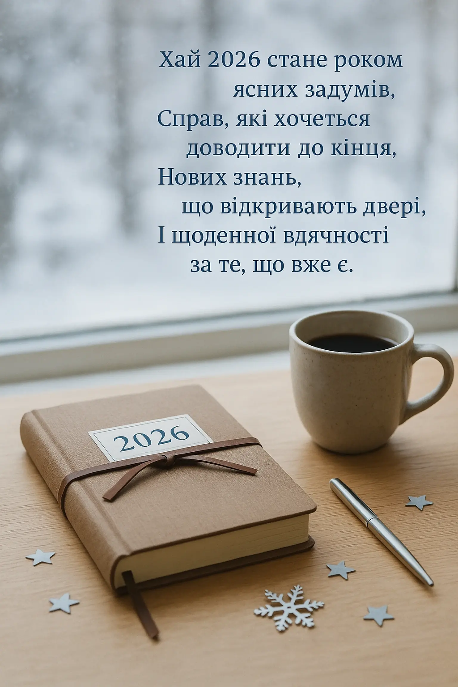 Привітання з новим роком 2026