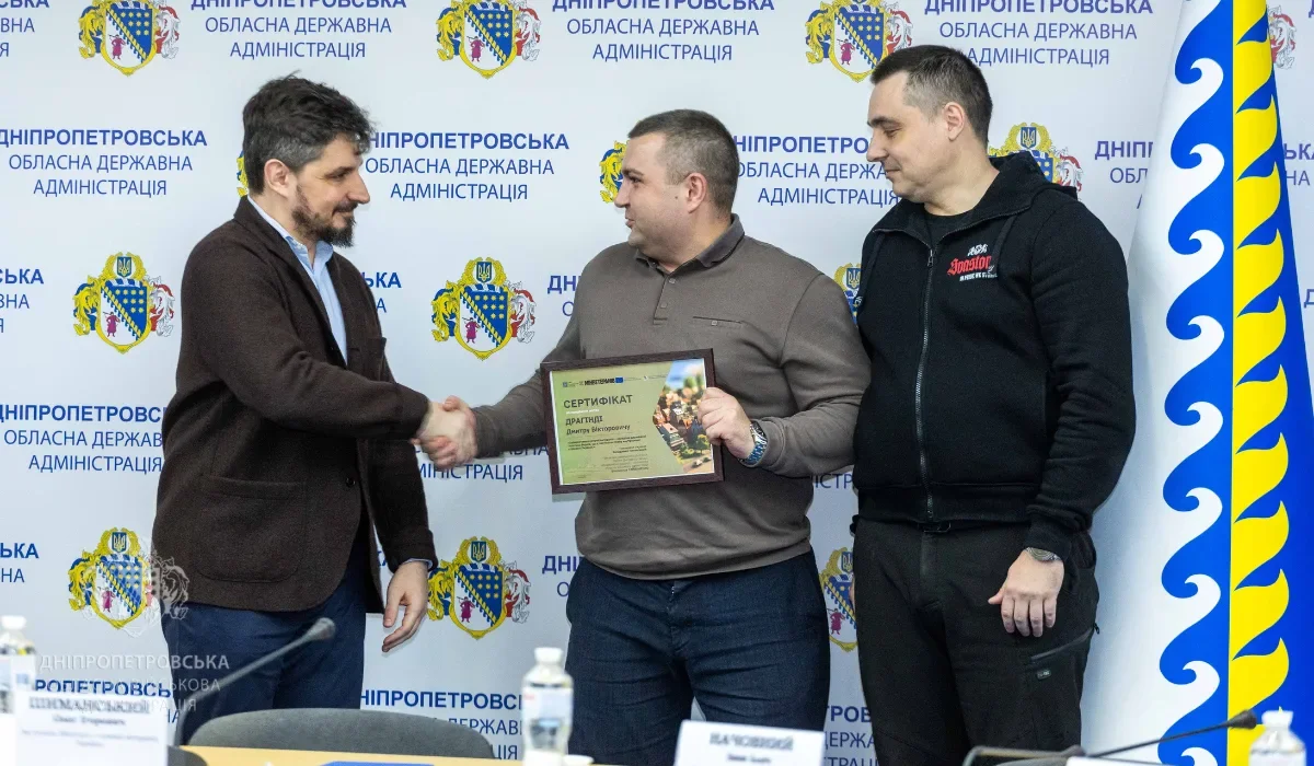 Павлоградець Дмитро Драгінда та ще 18 ветеранів області стали власниками сертифікатів на житло
