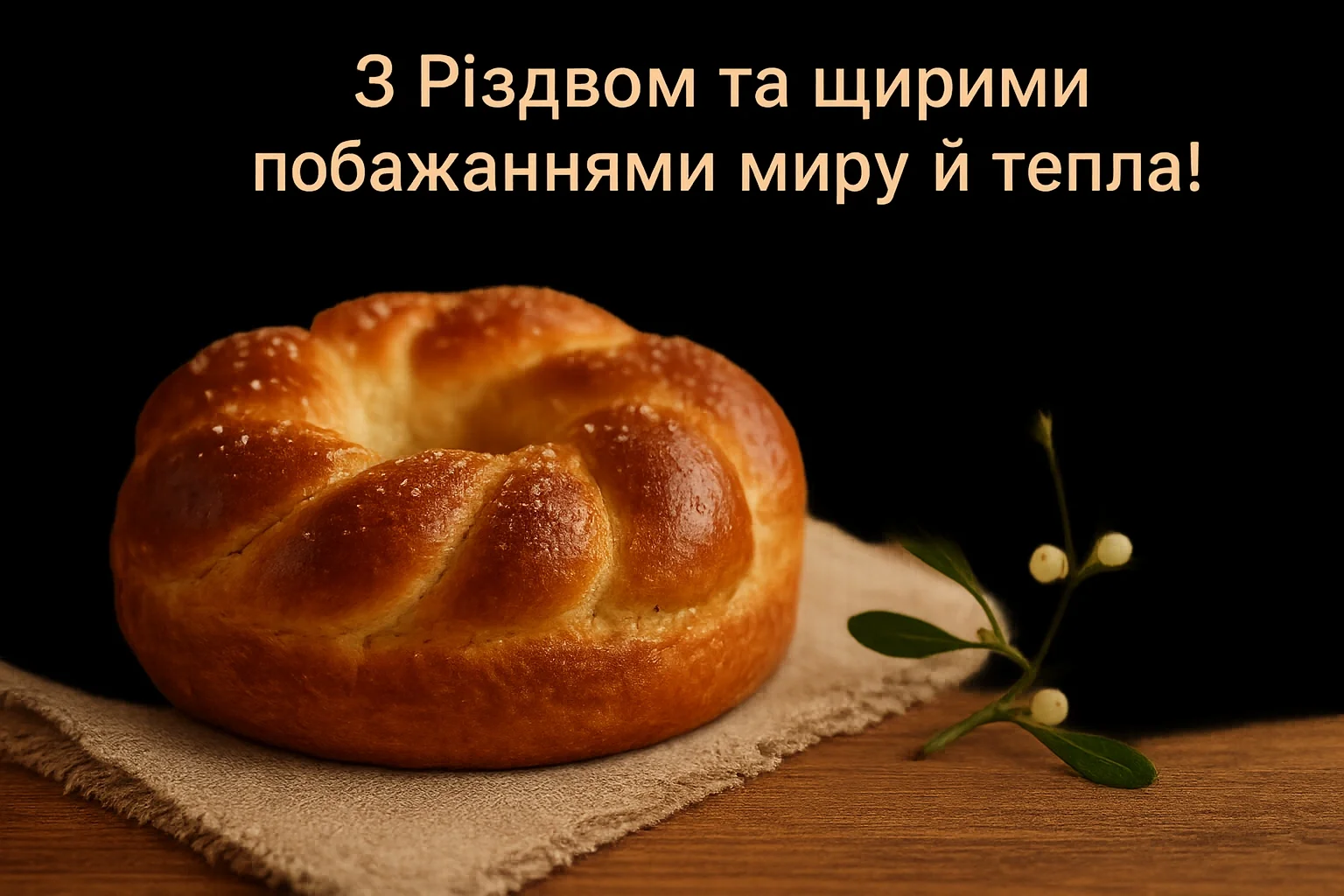Привітання з різдвом 2025