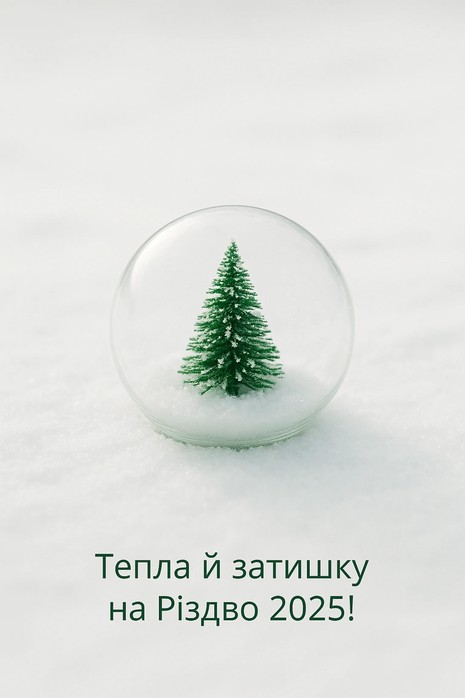Привітання з різдвом 2025