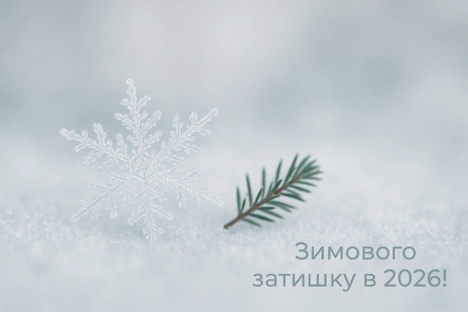 Привітання з прийдешнім новим роком 2026