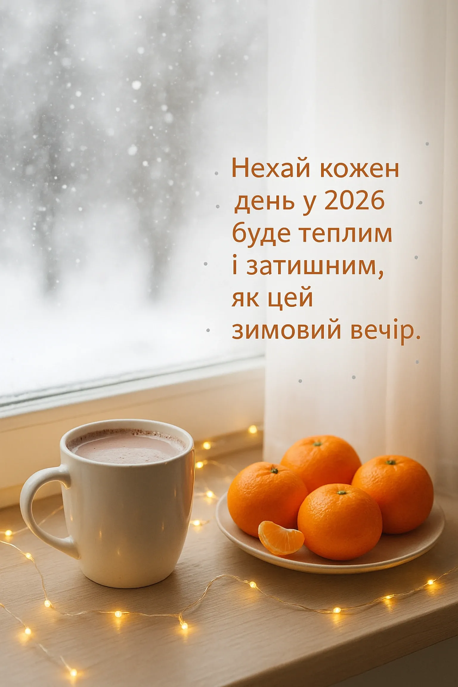 Привітання з прийдешнім новим роком 2026