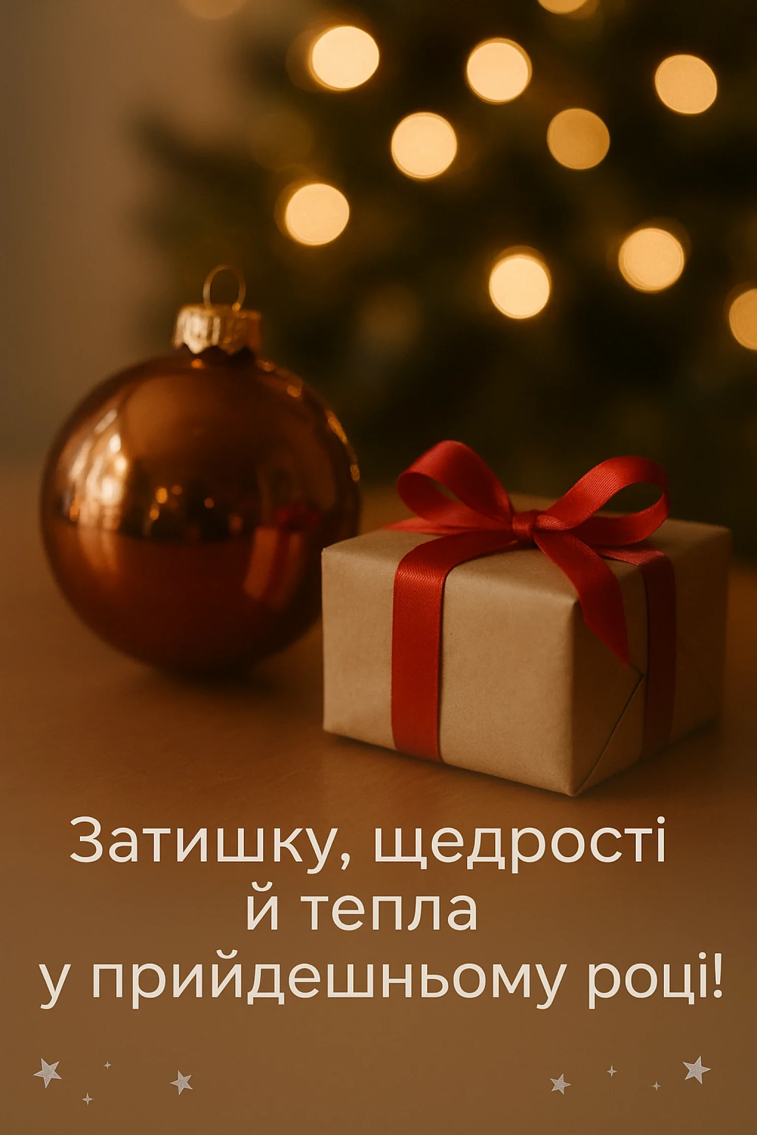 Привітання з прийдешнім новим роком 2026