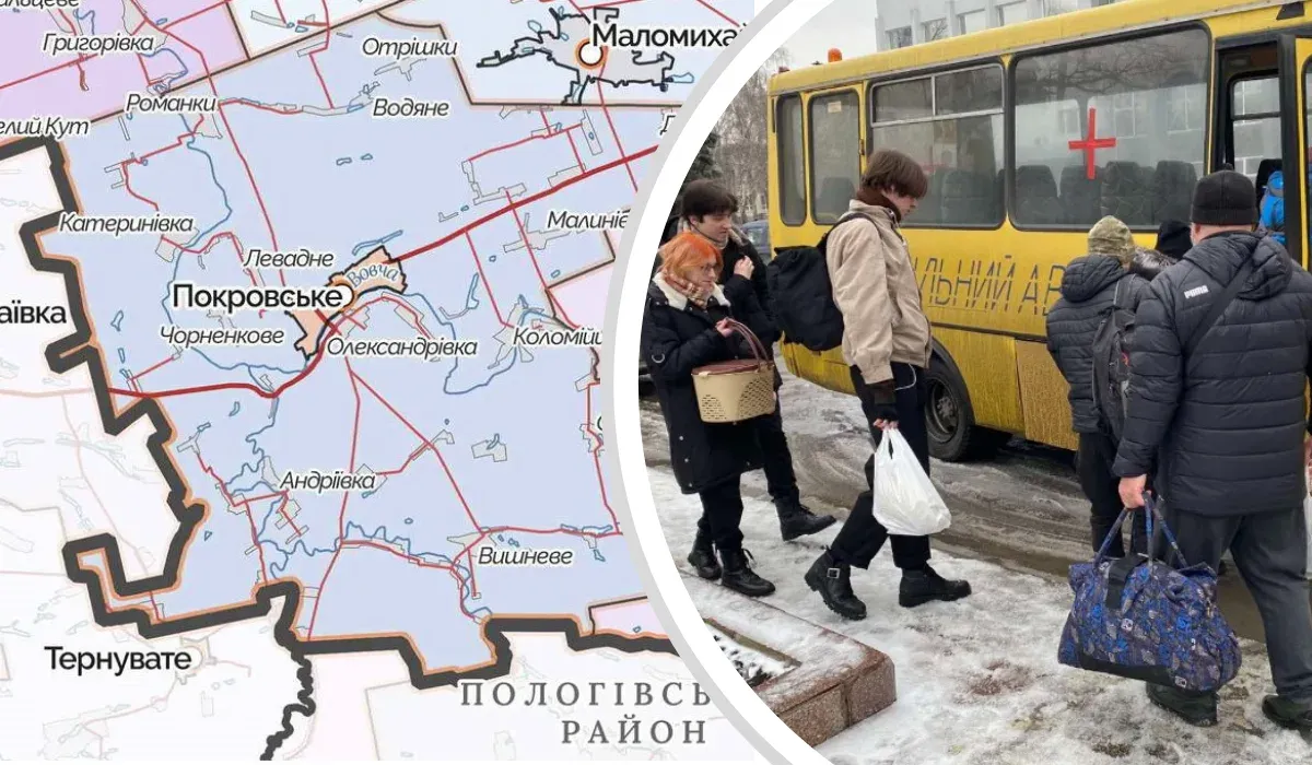 У Покровській громаді стартує примусова евакуація: під неї потрапили понад 40 населених пунктів