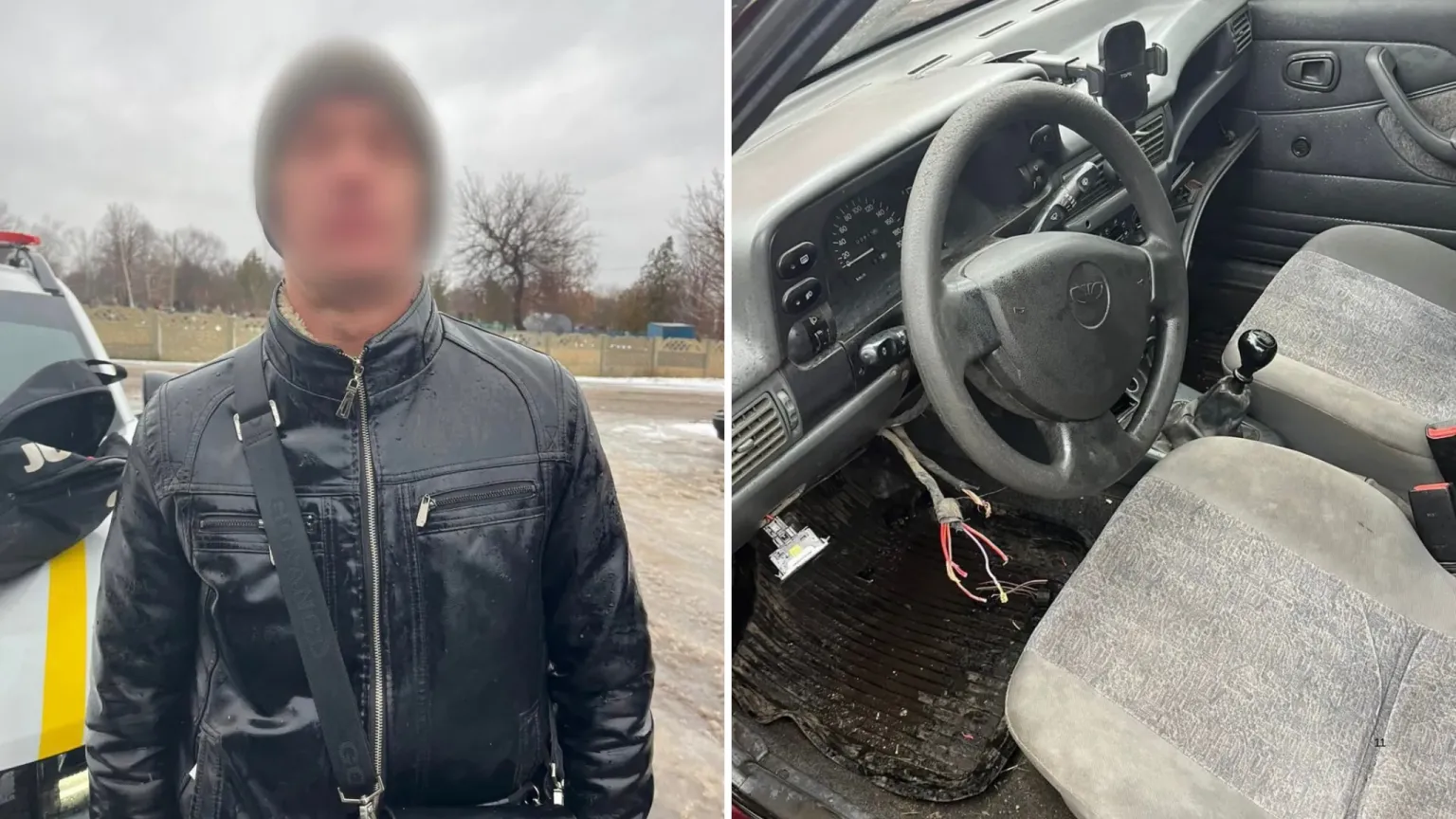 Спроба викрадення авто у Павлограді завершилася затриманням: підозрюваного схопили на місці