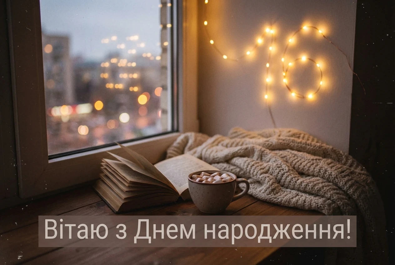 привітання з днем народження 16 років