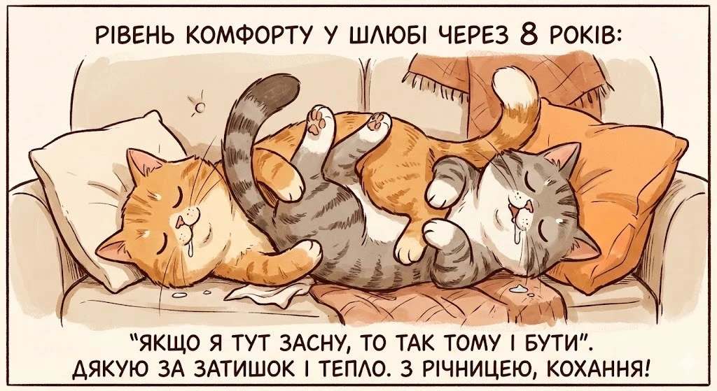 Прикольні вітання на 8 років з річницею весілля