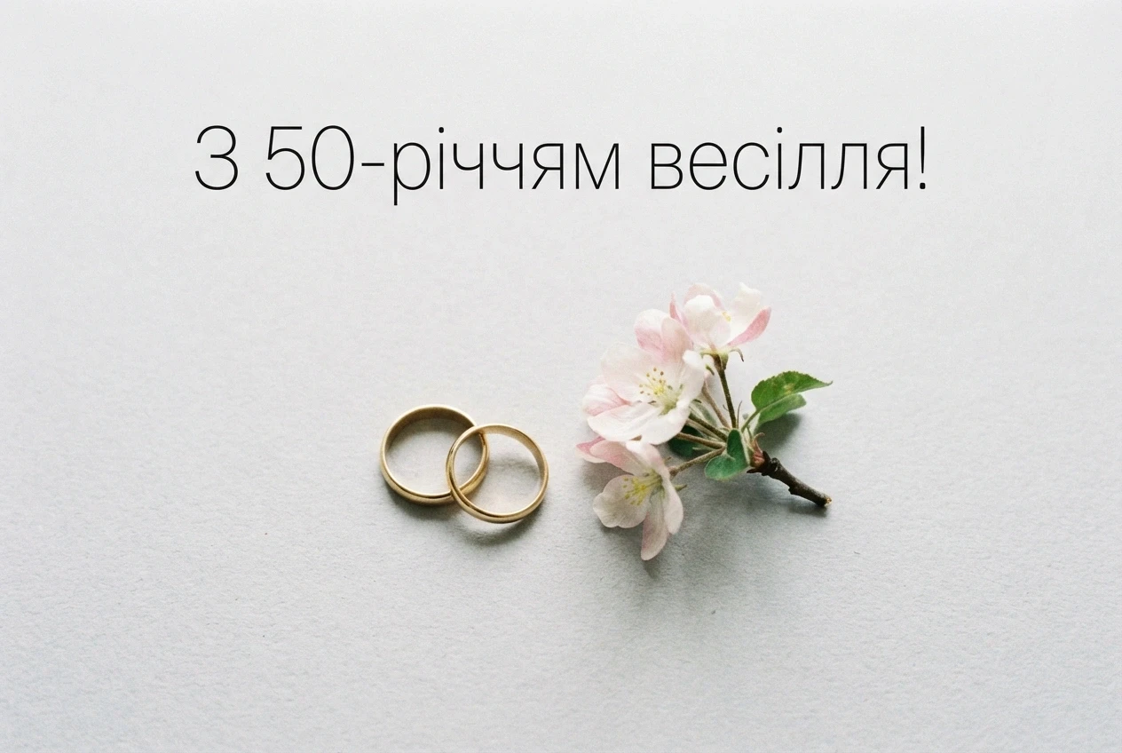 50 років весілля картинки