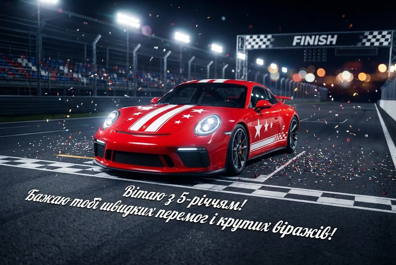 з днем народження 5 років для хлопчика