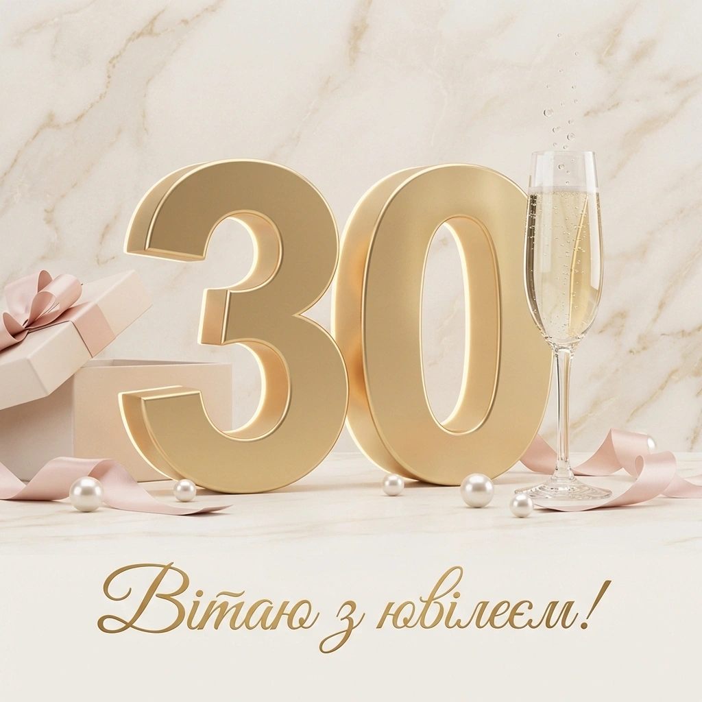 кума з ювілеєм 30