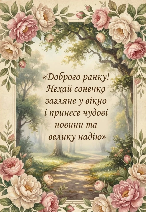 Картинки доброго ранку: найкращі та душевні листівки для гарного настрою