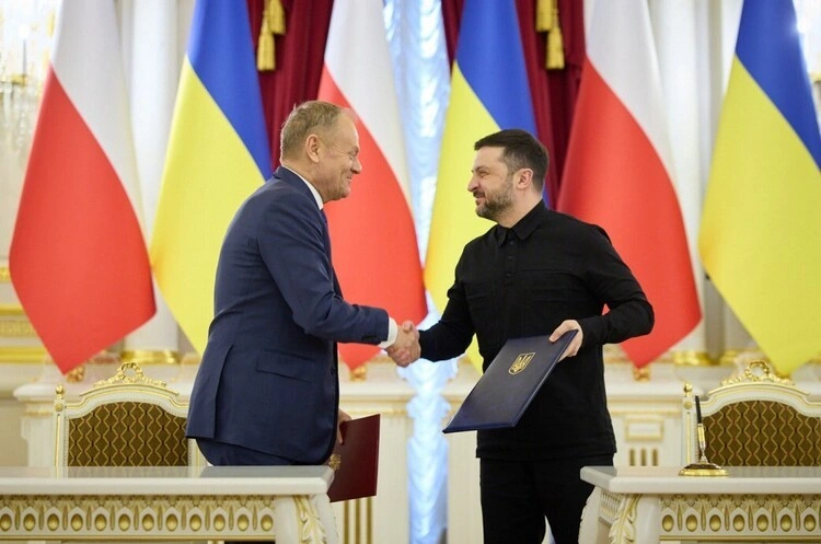 Броня, крила та спільні заводи: підсумки візиту Дональда Туска до Києва