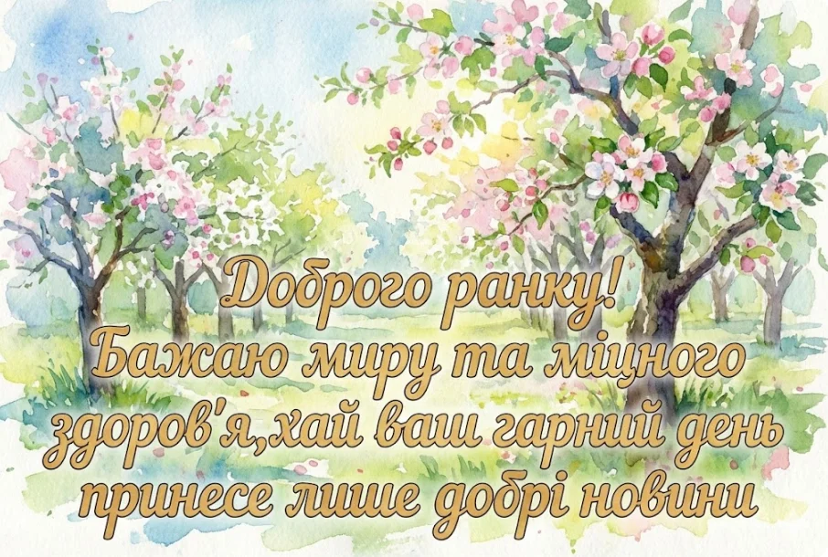 Доброго ранку та гарного дня: душевні картинки для найкращого настрою