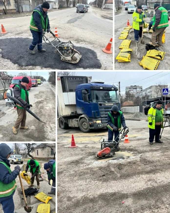 Дорожній маневр у Павлограді: як комунальники рятують перехрестя від ям