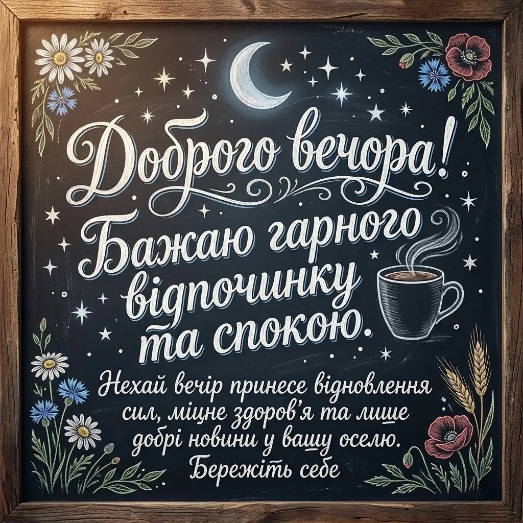 Доброго вечора та гарного відпочинку: найкращі картинки для затишного настрою