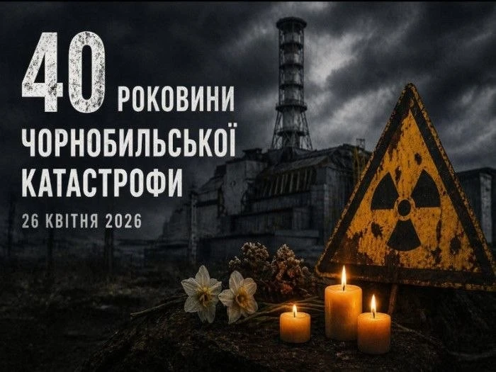 У 40-ву річницю Чорнобильської катастрофи у громаді вшанували ліквідаторів та жертв аварії