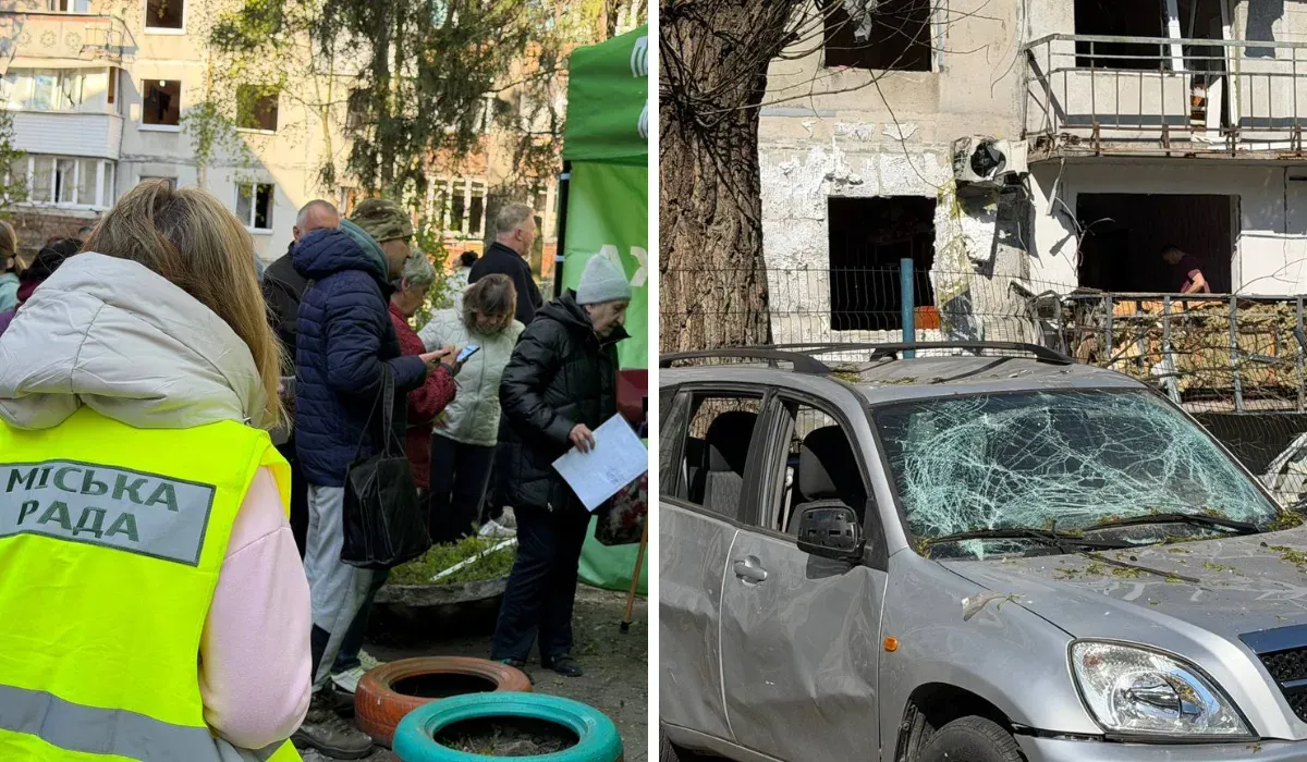 Після нічної атаки у Павлограді терміново розгорнули штаб допомоги мешканцям