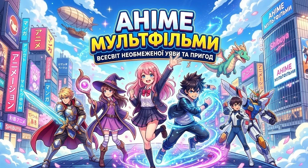 Найкращі аніме мультфільми для перегляду вдома