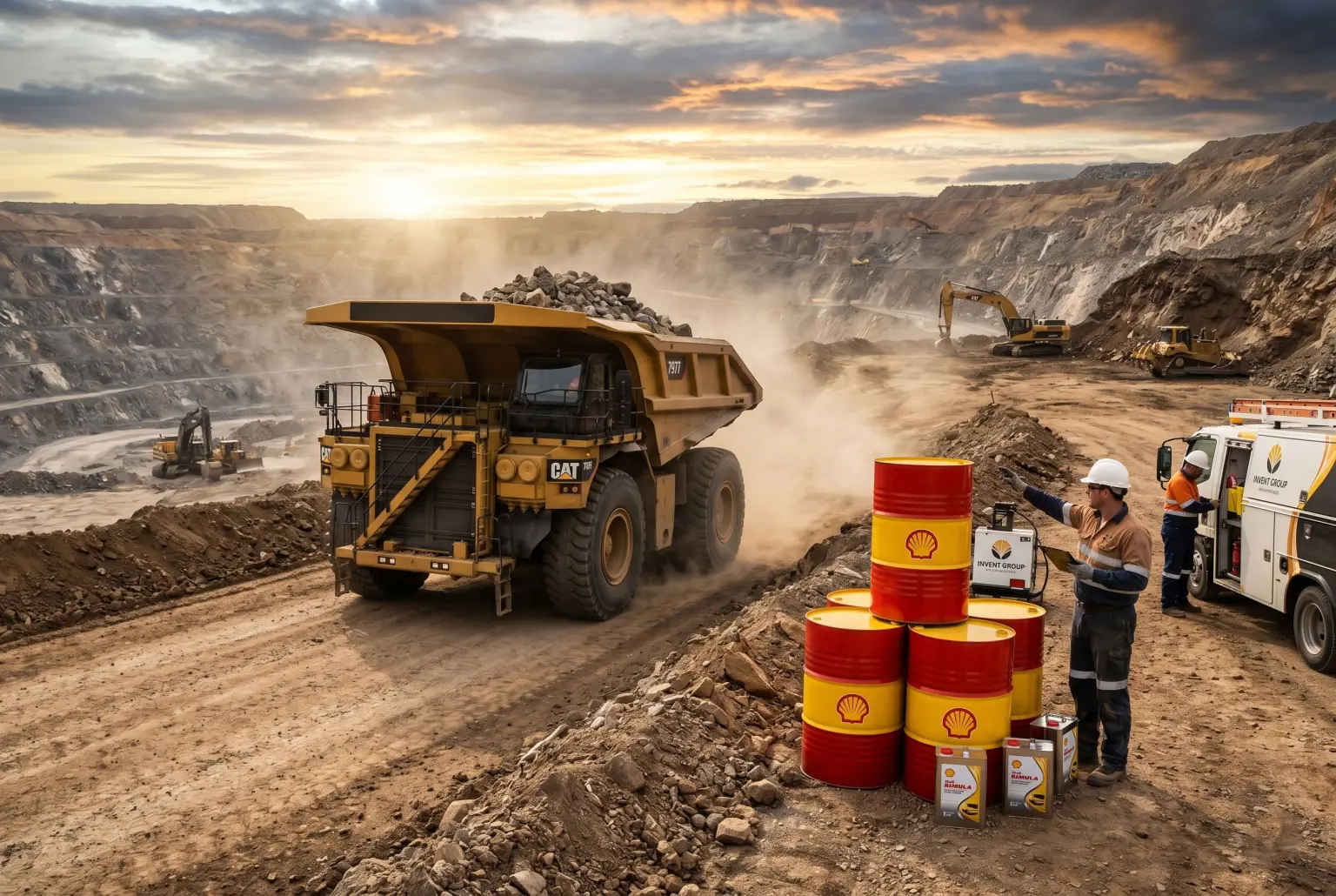 Моторні оливи Shell Rimula від Invent Group: Максимальний захист важкої техніки в екстремальних умовах