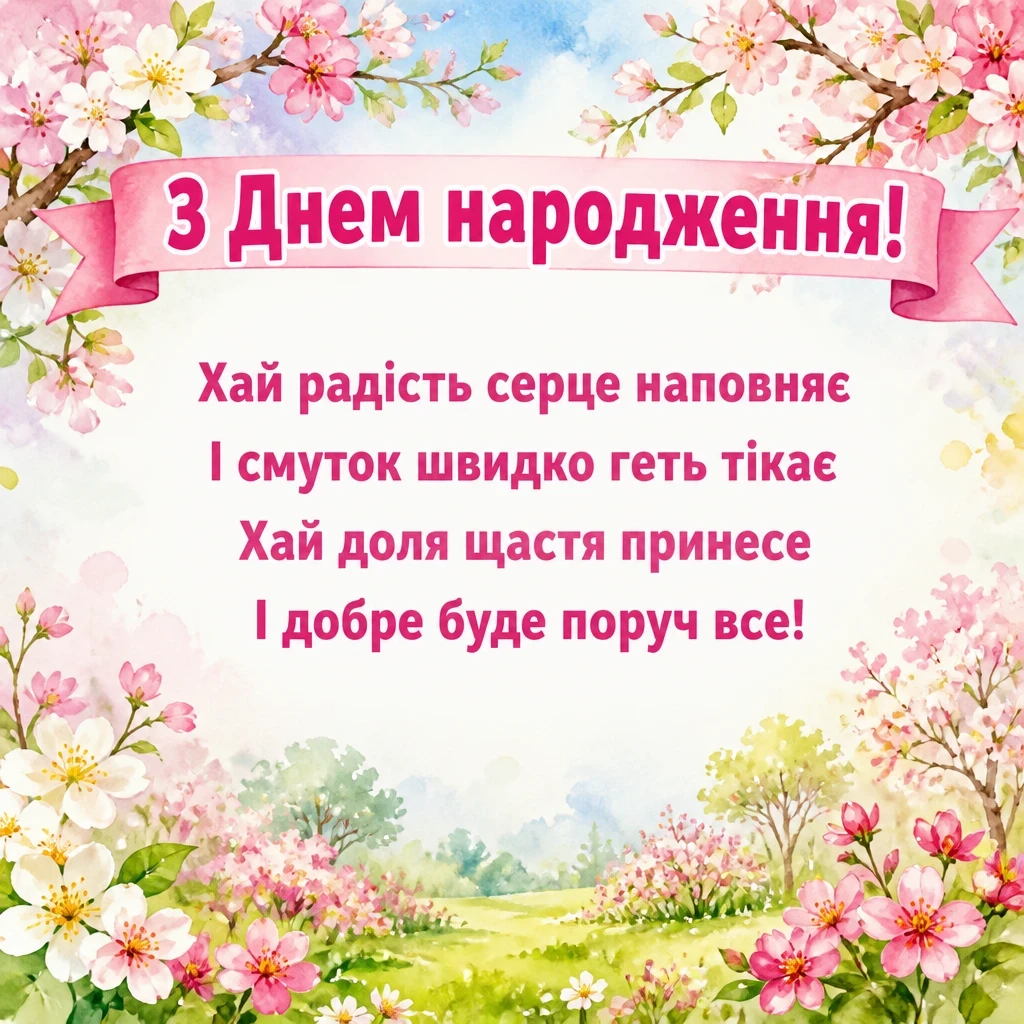 жіночі привітання з днем народження жіночі привітання з днем народження