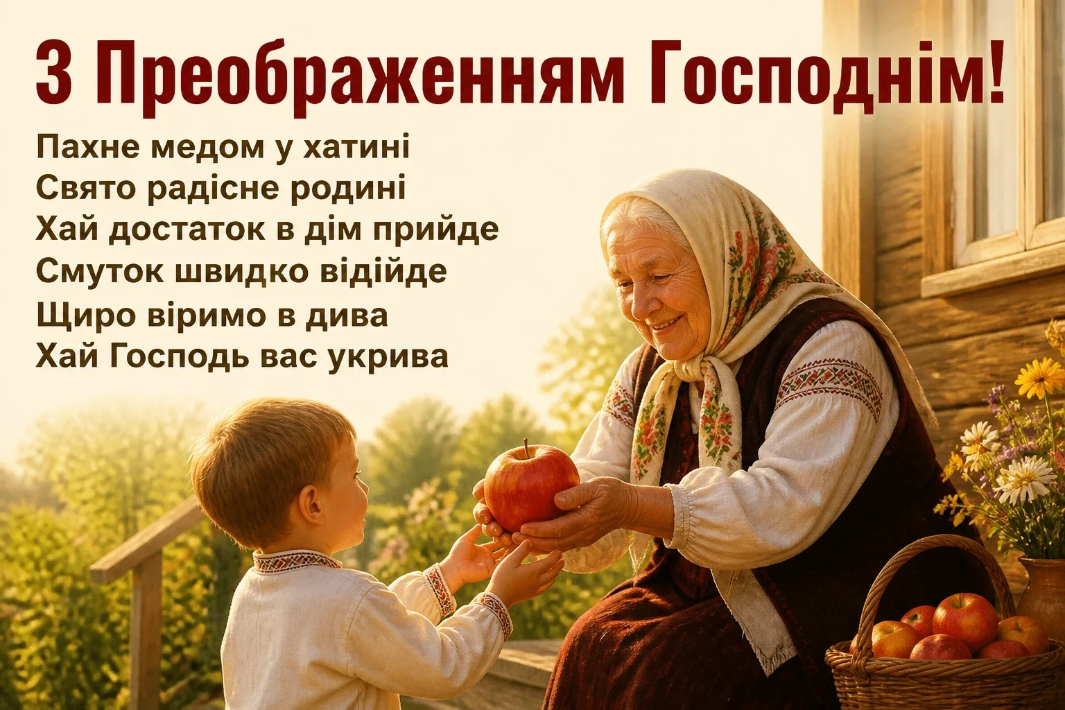 привітання з преображенням господнім привітання з преображенням господнім
