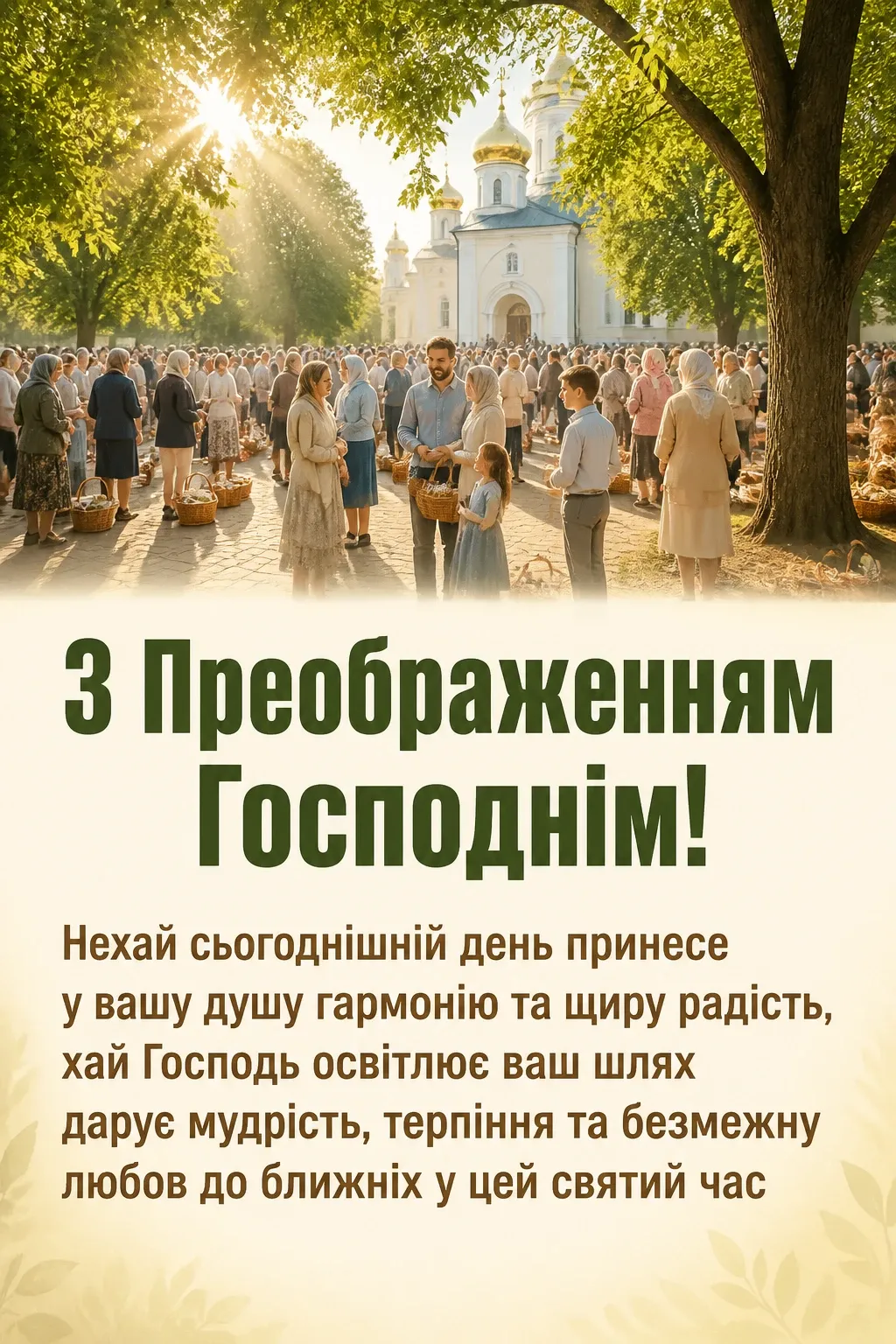 привітання з преображенням господнім привітання з преображенням господнім