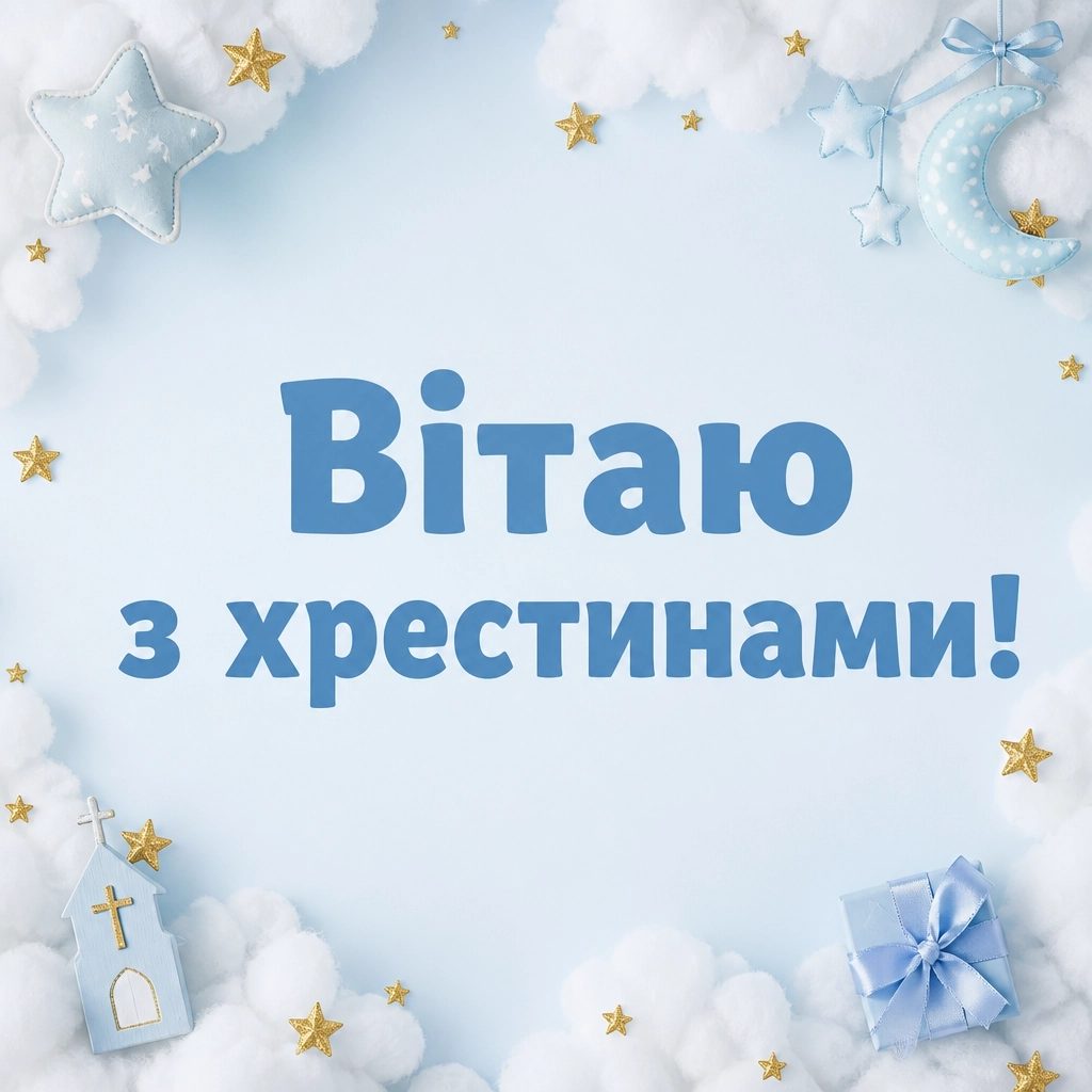 привітання з хрестинами привітання з хрестинами