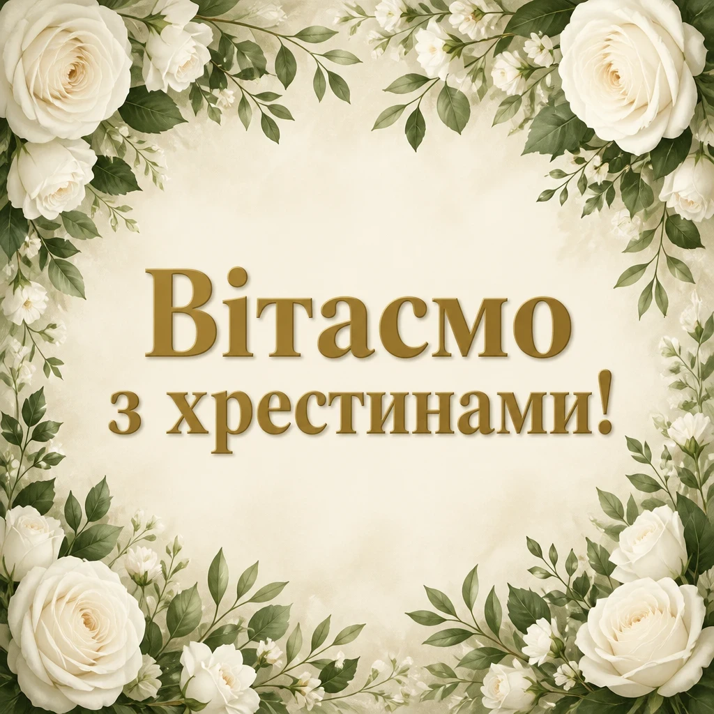 привітання з хрестинами привітання з хрестинами