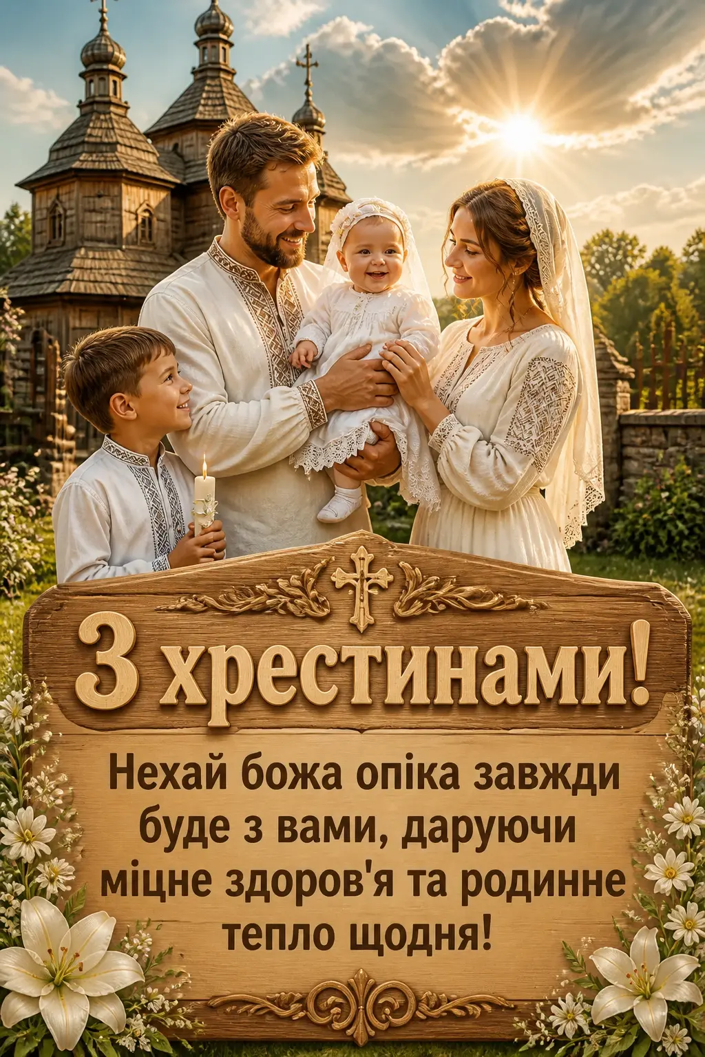 привітання з хрестинами привітання з хрестинами