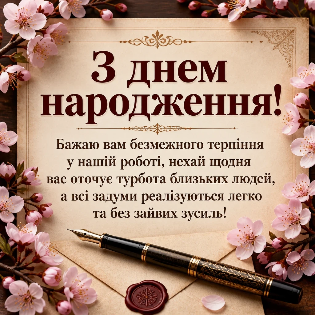 привітання з днем народження начальниці привітання з днем народження начальниці