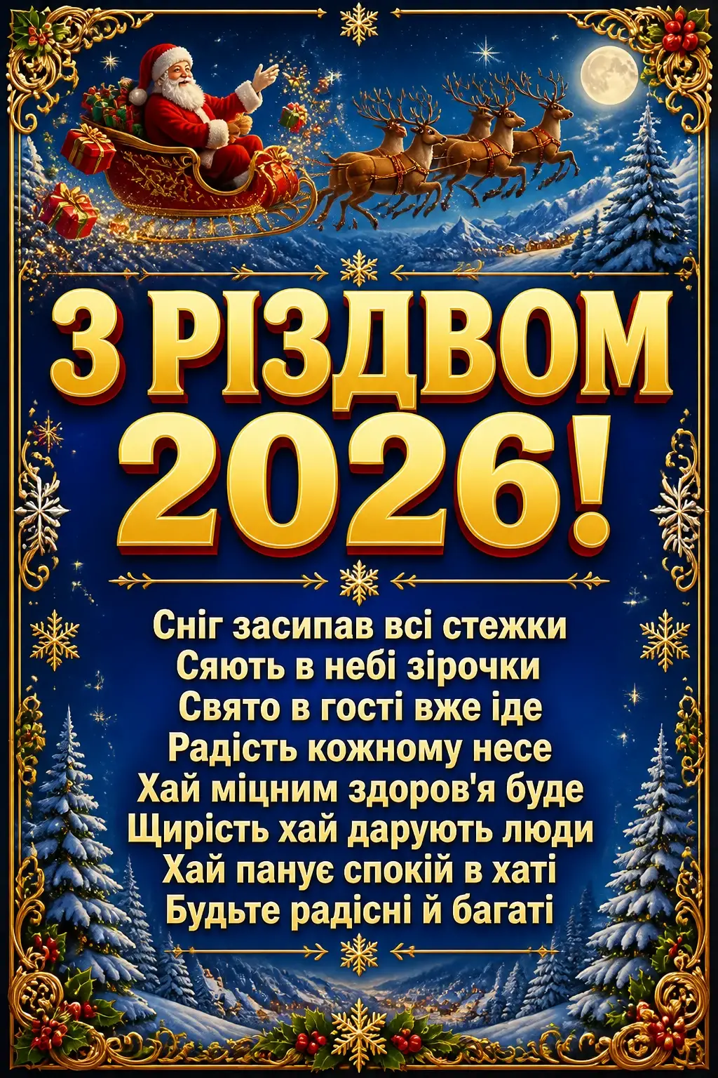 привітання з різдвом 2025 привітання з різдвом 2025