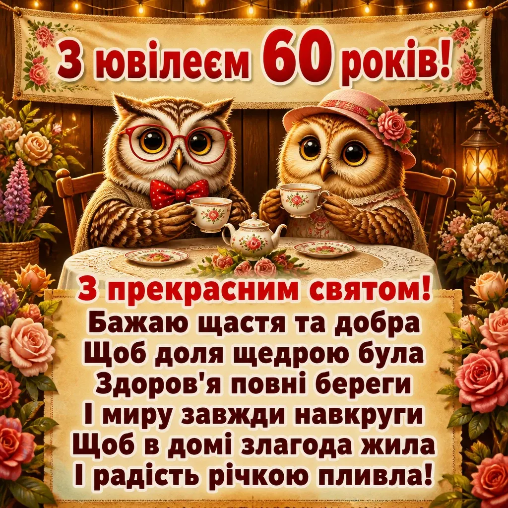 привітання з 60-річчям жінці в прозі привітання з 60-річчям жінці в прозі