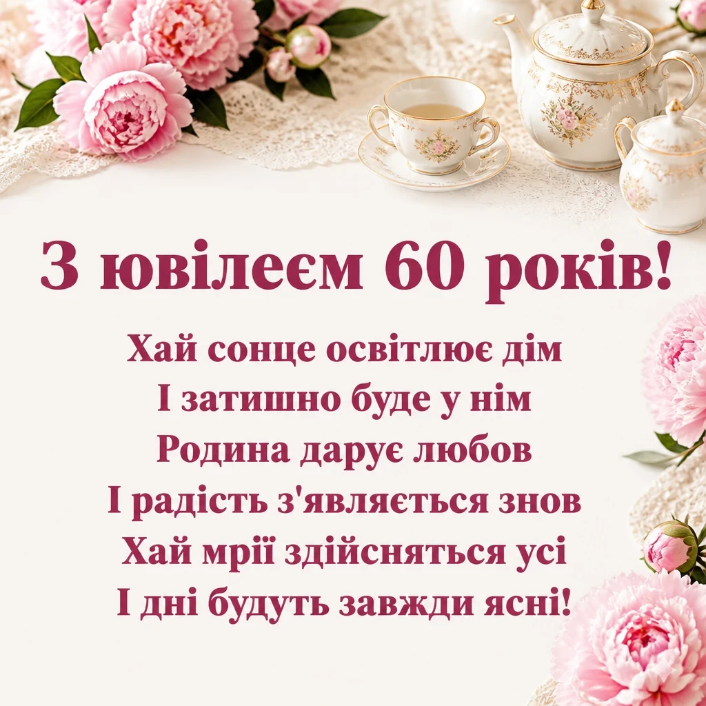 привітання з 60-річчям жінці в прозі привітання з 60-річчям жінці в прозі