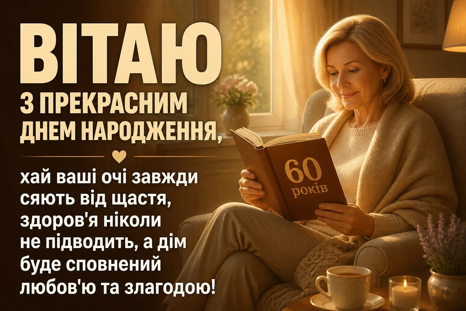 привітання з 60-річчям жінці в прозі привітання з 60-річчям жінці в прозі