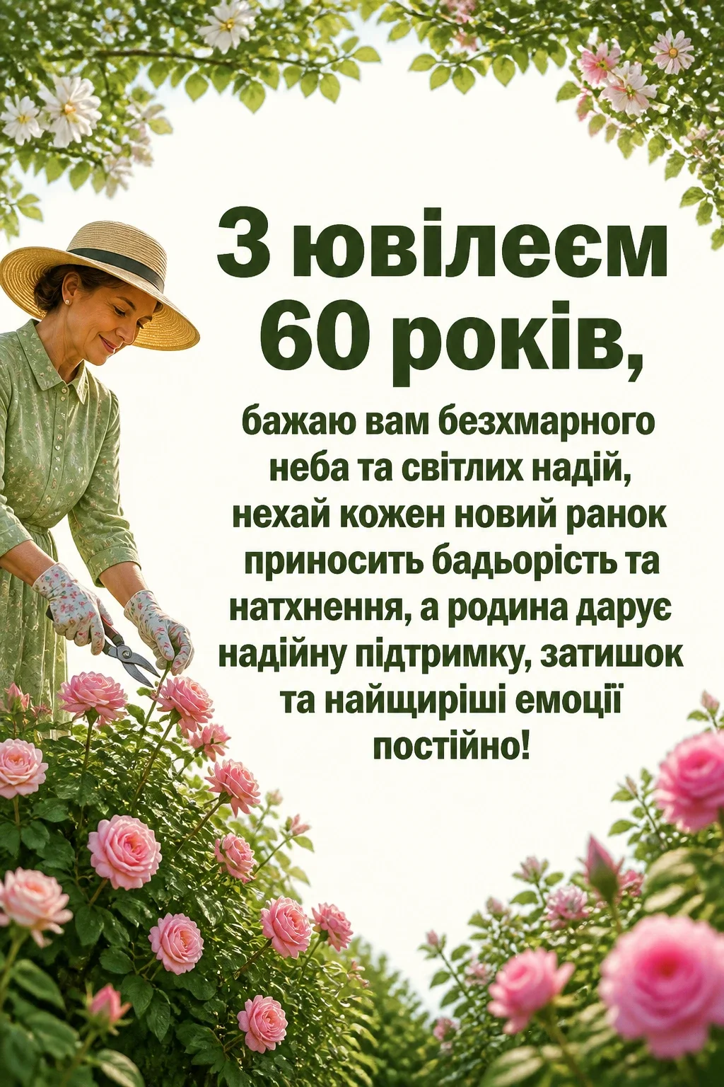 привітання з 60-річчям жінці в прозі привітання з 60-річчям жінці в прозі