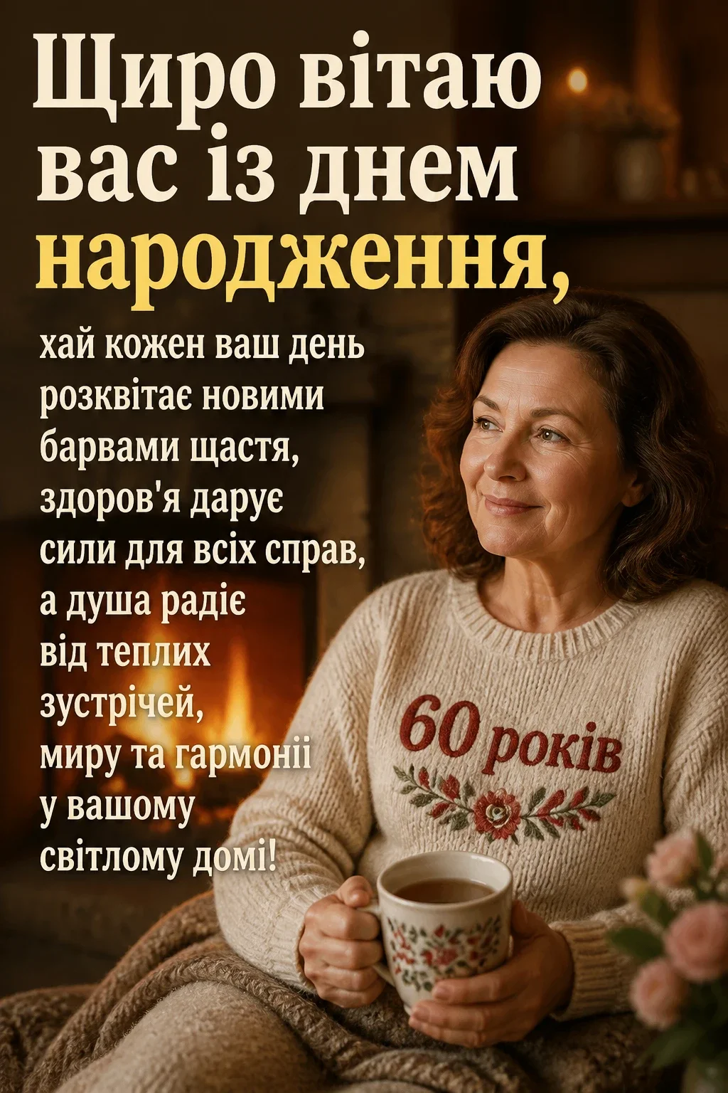 привітання з 60-річчям жінці в прозі привітання з 60-річчям жінці в прозі