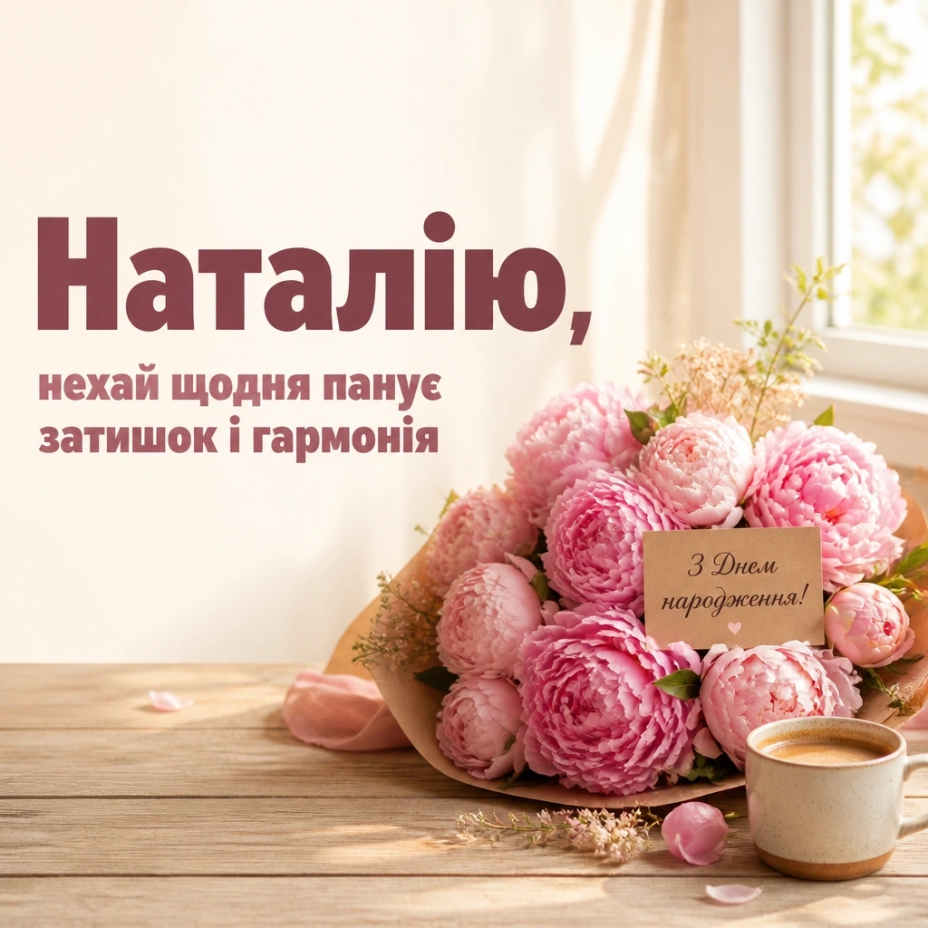 привітання з днем народження наталії привітання з днем народження наталії