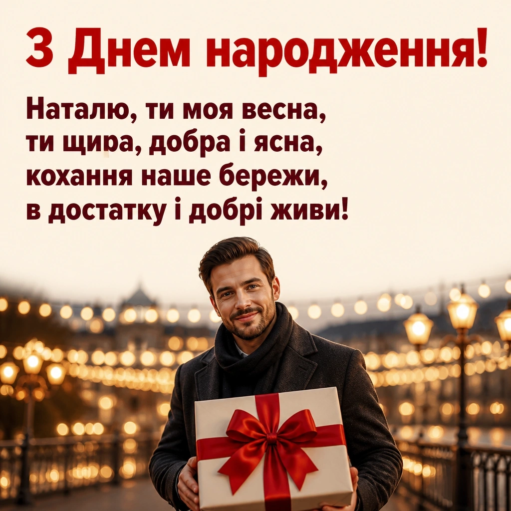 привітання з днем народження наталії привітання з днем народження наталії