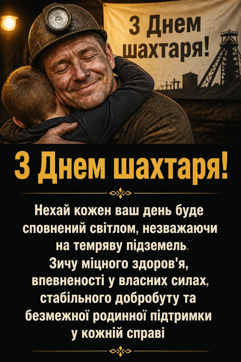 привітання з днем шахтаря привітання з днем шахтаря