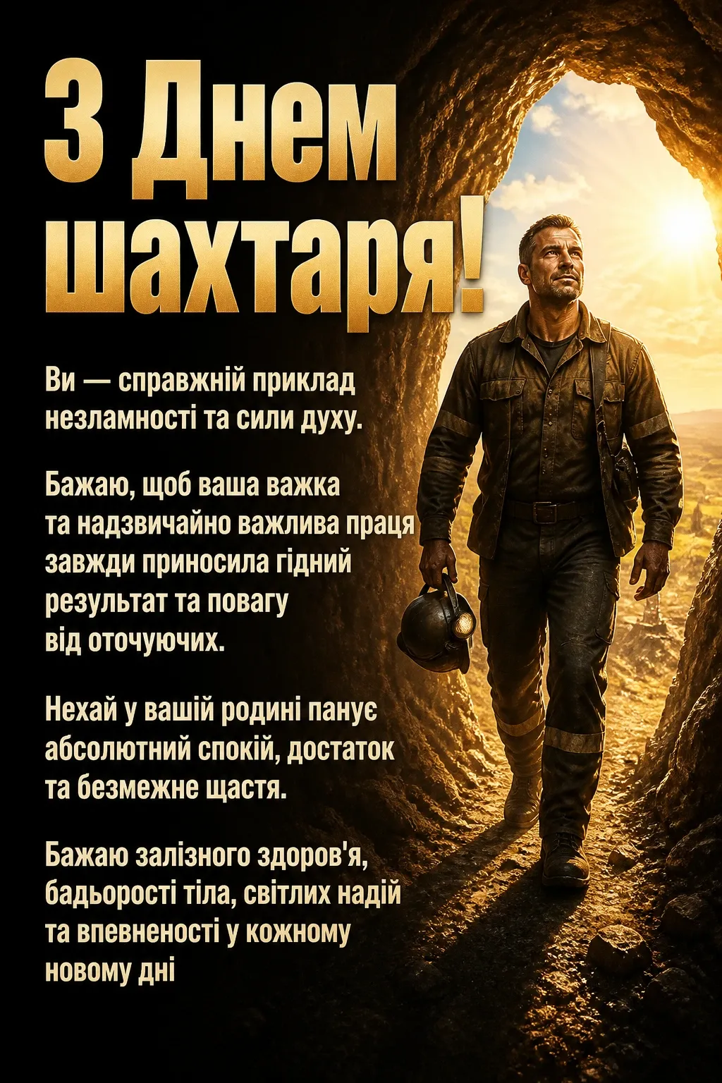 привітання з днем шахтаря привітання з днем шахтаря