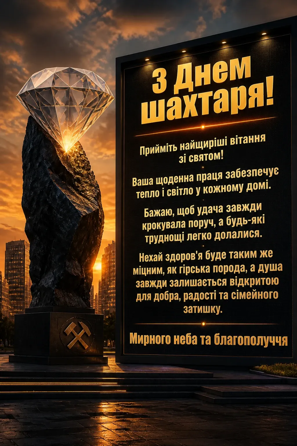 привітання з днем шахтаря привітання з днем шахтаря