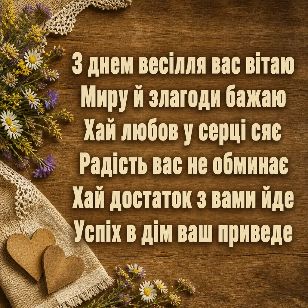 привітання молодим привітання молодим