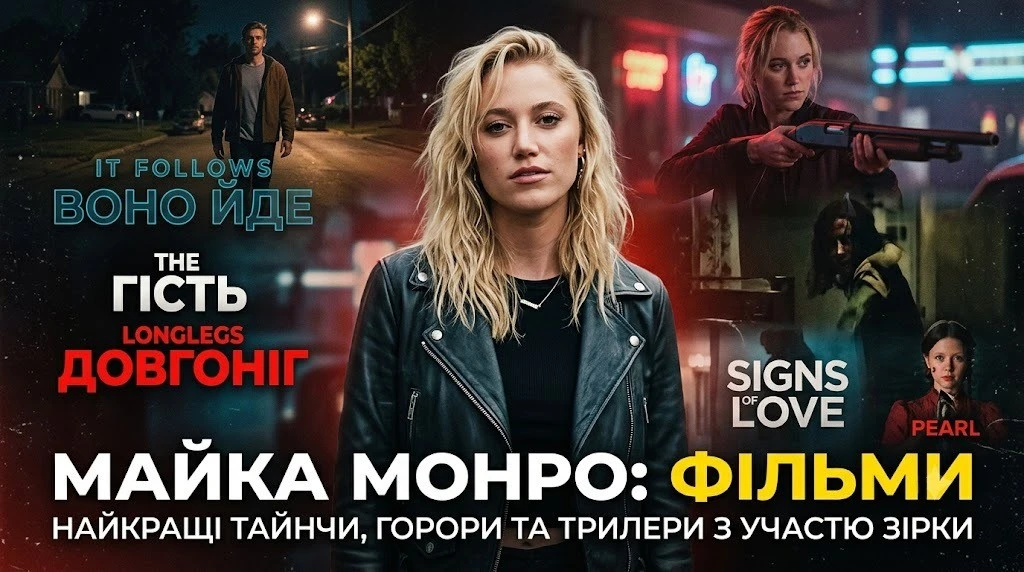ТОП 20 фільмів за участю Майки Монро